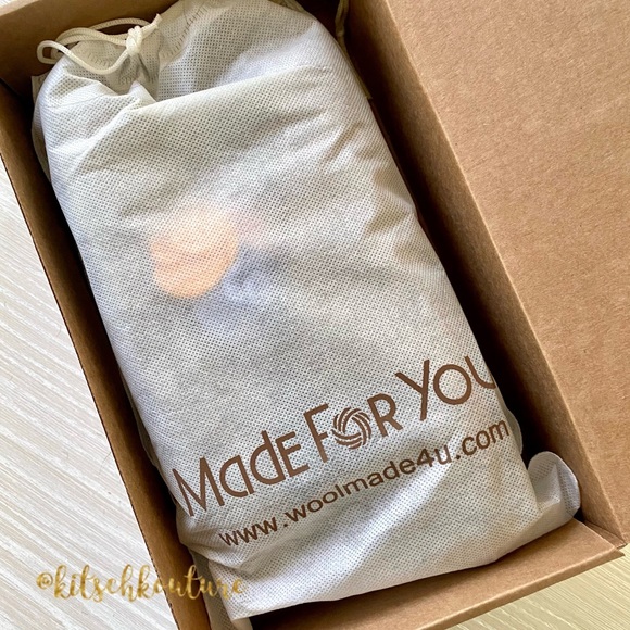 Handmade 100% Wool Clogs - Picture 10 of 11